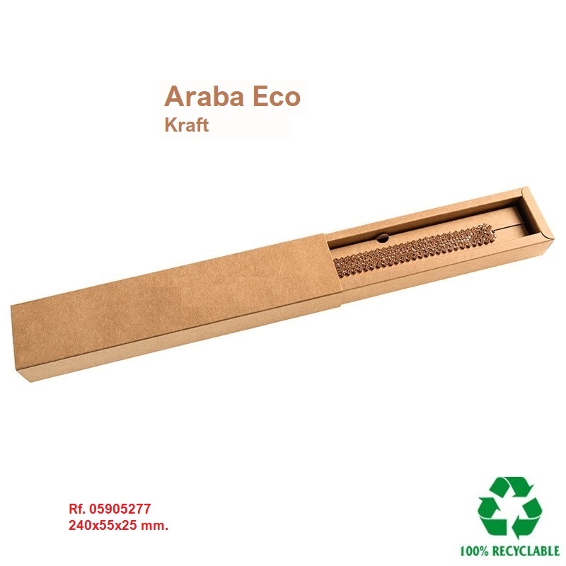 ARABA Kraft (eco) Box extended bracelet 240x50x25 mm.